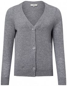 Kardigan  Kobiety Wełna szary jednolity XS IPURI