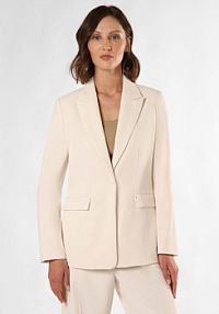 Marynarka   MMLeonora Miley Kobiety biały jednolity 42 MOS MOSH