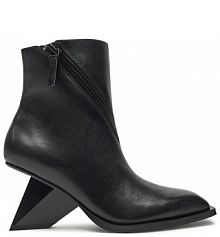 Botki na obcasie United Nude czarne