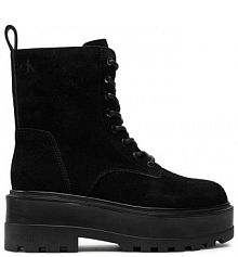 Trapery Calvin Klein Jeans czarne damskie