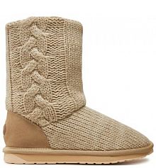 Kapcie EMU Australia écru damskie