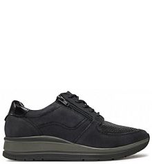 Sneakersy Comfortabel czarne damskie