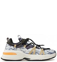 Sneakersy Desigual niebieskie damskie