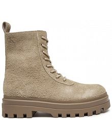 Trapery Calvin Klein Jeans beżowe damskie