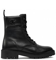 Trapery Calvin Klein Jeans czarne damskie