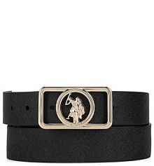 Pasek U.S. Polo Assn. czarny damski