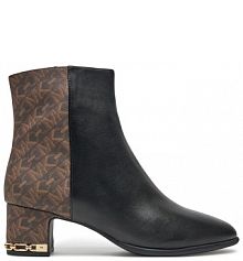 Botki na obcasie MICHAEL Michael Kors brązowe