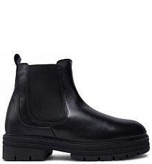 Botki Marco Tozzi czarne damskie