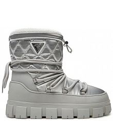 Śniegowce Guess srebrne damskie