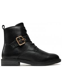 Botki Marco Tozzi czarne damskie