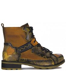 Botki Maciejka żółte damskie