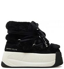 Śniegowce Naked Wolfe czarne damskie