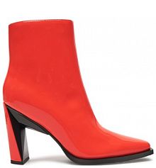 Botki na obcasie United Nude czerwone