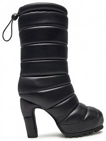 Botki na obcasie United Nude czarne