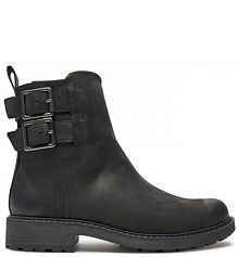 Botki Clarks czarne damskie