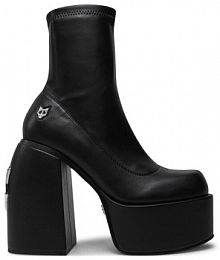 Botki na obcasie Naked Wolfe czarne