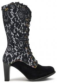 Klapki eleganckie Laura Vita czarne