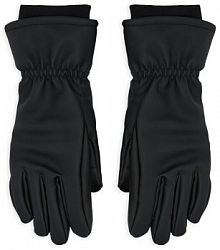 Rękawiczki Rains czarne damskie