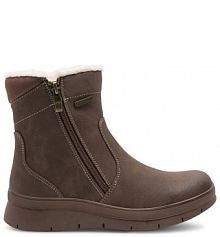 Botki Go Soft brązowe damskie