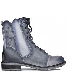 Botki Maciejka szare damskie