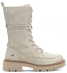 Botki Mustang białe damskie