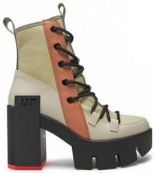 Botki na obcasie United Nude beżowe