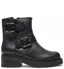 Botki Clarks czarne damskie