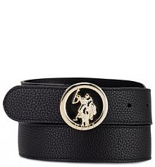 Pasek U.S. Polo Assn. czarny damski