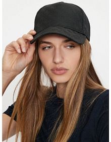 Czapka z daszkiem Guess czarna damska