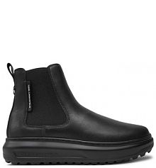 Botki KARL LAGERFELD czarne damskie