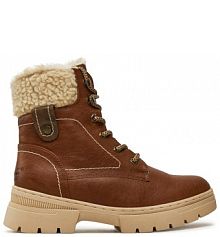 Botki Go Soft brązowe damskie