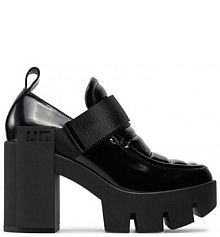 Półbuty na obcasie United Nude czarne