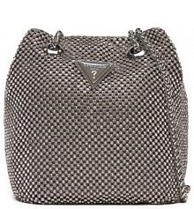 Torebka wieczorowa Guess srebrna