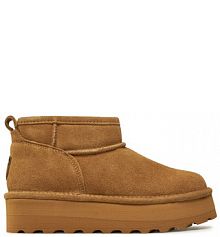 Śniegowce Bearpaw beżowe damskie