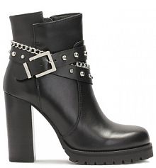 Botki na obcasie Kazar czarne