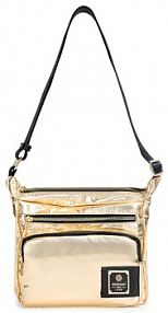 Torebka listonoszka Monnari złota