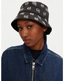 Kapelusz KARL LAGERFELD czarny damski