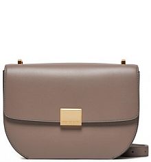 Torebka listonoszka KARL LAGERFELD beżowa