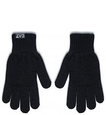 Rękawiczki EA7 Emporio Armani granatowe damskie