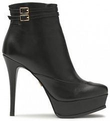 Botki na obcasie Kazar czarne