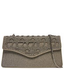 Torebka wieczorowa Menbur szara