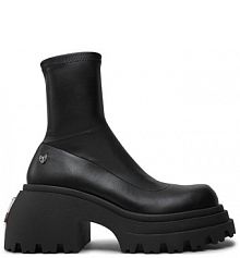 Botki na obcasie Naked Wolfe czarne