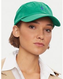 Czapka z daszkiem Polo Ralph Lauren zielona damska