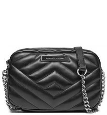 Torebka wieczorowa Armani Exchange czarna