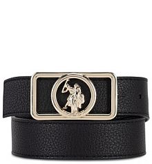 Pasek U.S. Polo Assn. czarny damski
