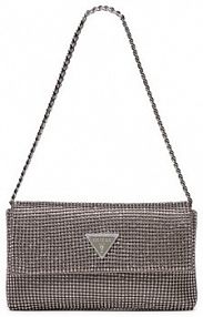 Torebka wieczorowa Guess srebrna