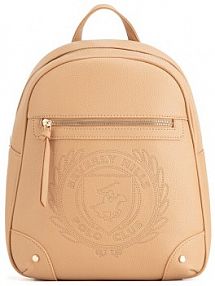 Plecak Beverly Hills Polo Club beżowy damski