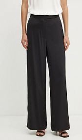 Spodnie eleganckie Ivy Oak  czarne damskie IO115175