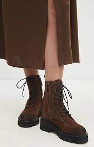 Botki Answear.LAB  brązowe damskie V1812B.06.2.C