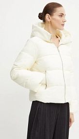 Kurtka puchowa Silvian Heach  beżowa damska GPA24048PI